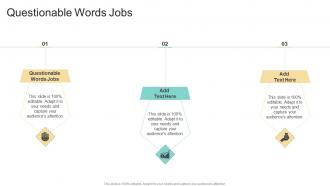 Questionable Words Jobs In Powerpoint And Google Slides Cpb