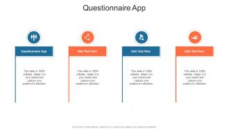 Questionnaire App In Powerpoint And Google Slides Cpb