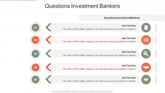 Questions Investment Bankers In Powerpoint And Google Slides Cpb