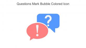 Questions Mark Bubble Colored Icon In Powerpoint Pptx Png And Editable ...