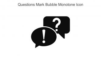 Questions Mark Bubble Monotone Icon In Powerpoint Pptx Png And Editable Eps Format