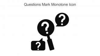 Questions Mark Monotone Icon In Powerpoint Pptx Png And Editable Eps Format