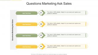 Questions Marketing Ask Sales In Powerpoint And Google Slides Cpb