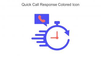 Quick Call Response Colored Icon In Powerpoint Pptx Png And Editable Eps Format