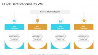 Quick Certifications Pay Well In Powerpoint And Google Slides Cpb