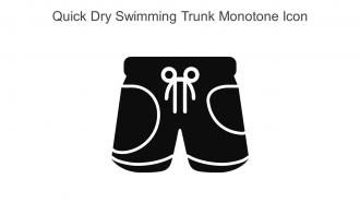 Quick Dry Swimming Trunk Monotone Icon In Powerpoint Pptx Png And Editable Eps Format
