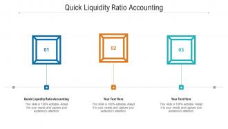 Quick liquidity ratio accounting ppt powerpoint presentation icon example cpb