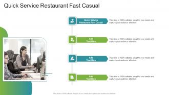 Quick Service Restaurant Fast Casual In Powerpoint And Google Slides Cpb