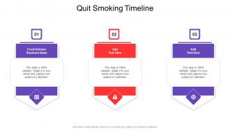 Quit Smoking Timeline In Powerpoint And Google Slides Cpb