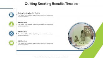 Quitting Smoking Benefits Timeline In Powerpoint And Google Slides Cpb