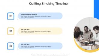 Quitting Smoking Timeline In Powerpoint And Google Slides Cpb