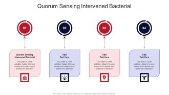 Quorum Sensing Intervened Bacterial In Powerpoint And Google Slides Cpb