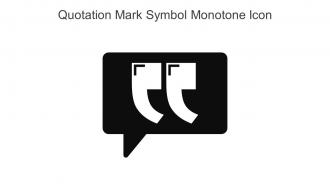 Quotation Mark Symbol Monotone Icon In Powerpoint Pptx Png And Editable Eps Format