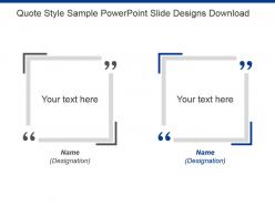 45940812 style essentials 1 quotes 2 piece powerpoint presentation diagram infographic slide
