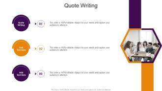 Quote Writing In Powerpoint And Google Slides Cpb
