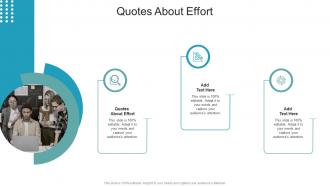 Quotes About Effort In Powerpoint And Google Slides Cpb