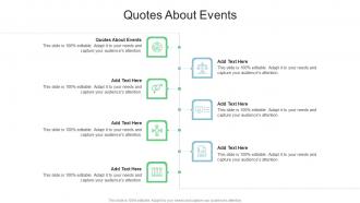 Quotes About Events In Powerpoint And Google Slides Cpb