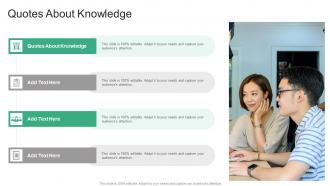 Quotes About Knowledge In Powerpoint And Google Slides Cpb