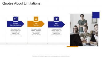 Quotes About Limitations In Powerpoint And Google Slides Cpb