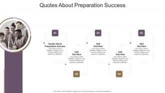 Quotes About Preparation Success In Powerpoint And Google Slides Cpb