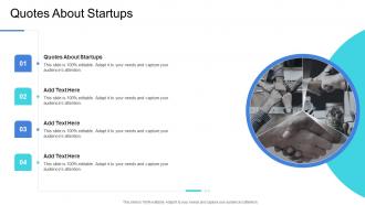 Quotes About Startups In Powerpoint And Google Slides Cpb