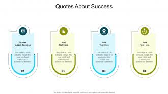 Quotes About Success In Powerpoint And Google Slides Cpb