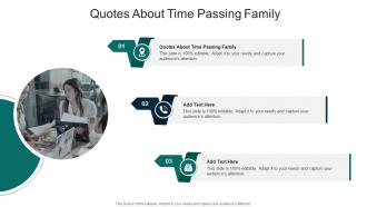 Quotes About Time Passing Family In Powerpoint And Google Slides Cpb
