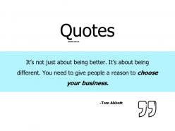 Quotes business communication f320 ppt powerpoint presentation pictures format