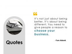 Quotes business communication f393 ppt powerpoint presentation pictures themes