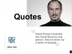 Quotes business communications c207 ppt powerpoint presentation outline summary