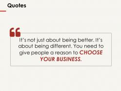 Quotes business f291 ppt powerpoint presentation professional graphics tutorials