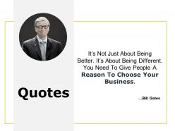 Quotes business f99 ppt powerpoint presentation pictures design ideas