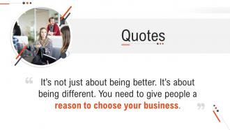 Quotes business objectives future position statements ppt graphics