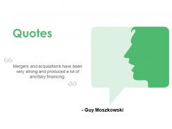 Quotes component of cost of production ppt powerpoint presentation layouts graphics tutorials