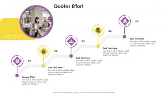 Quotes Effort In Powerpoint And Google Slides Cpb