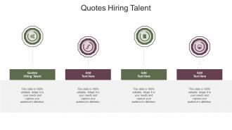 Quotes Hiring Talent In Powerpoint And Google Slides Cpb