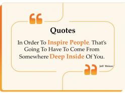 Quotes inspire deep ppt powerpoint presentation infographic template