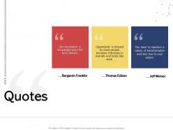 Quotes N532 Powerpoint Presentation Slides