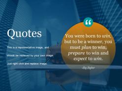 Quotes powerpoint slide clipart