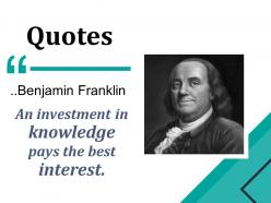 Quotes powerpoint slide information