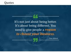 Quotes powerpoint slide themes