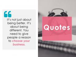 Quotes ppt gallery visuals