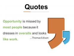 Quotes ppt infographic template master slide