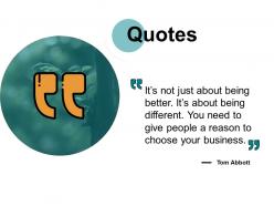 Quotes ppt powerpoint presentation file design ideas