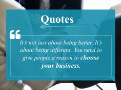 Quotes ppt professional display