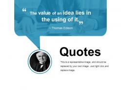 Quotes ppt sample presentations