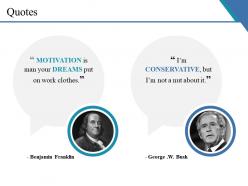 Quotes ppt summary example introduction
