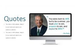 Quotes presentation examples