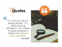 Quotes service excellence ppt powerpoint presentation file example file
