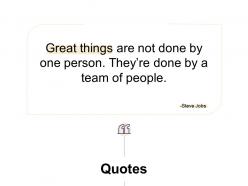 Quotes team  f297 ppt powerpoint presentation slides background images
